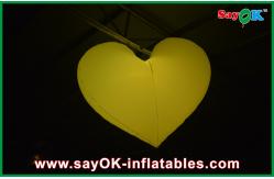 China Indoor Wedding Inflatable Lighting Decoration Led Inflatable Heart supplier