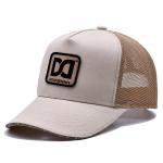 Wholesale Mesh Custom Cotton Trucker Cap 5 Panels Custom printing Patch Embroidery Sandwich Visor Cotton Trucker Hat for sale