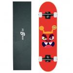 31X 8 Full Complete Skateboards 9 Layers Double Kick Evil Eyes Design