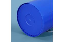 China Nozzle Spout Cover 20L Plastic Bucket for Lubricant and Water Translucent supplier