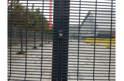 China Powder Coated Galvanized Anti Climb Security Fencing 2.4m 358 Mesh supplier