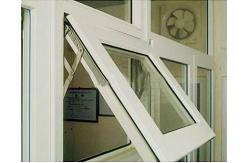 China Awning Plastic PVC Window Automatic Top Hung Double Glazed Windows supplier