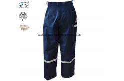 China Cotton Camouflage Printed Fire Resistant Pants With Reflective Tape 300gsm supplier
