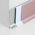 Self Adhesive Aluminum Skirting Board Wall Protection Kitchen Cabinet Baseboard for sale