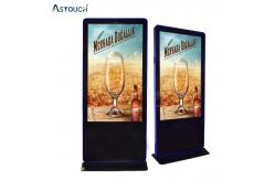 China 2K / 4K Digital Signage Displays Kiosk 65 Inch Lcd Display OEM supplier