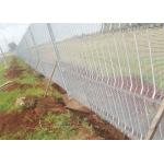 High Security Nylofor  6ft 3D Modeling PVC Coated 358 Anti Climb Fence