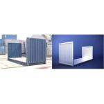 Flat Rack Container And Open Top Container 20gp Steel Dry Containers for sale