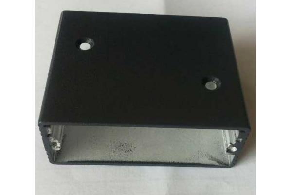 CNC Machining Industrial Aluminium Profile , Powder Paint Electronic Product Cover