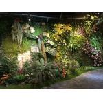 Decorative Anti UV Vertical Greening , Artificial Plant Wall HAIHONG