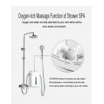 No Electricity Oxygen Rich Spa Shower Units for sale