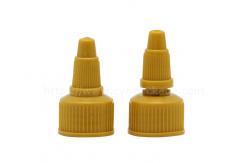 China Plastic Cylinder Frosted Clear Bottle 30ml With Screw Long Nozzle Cap Cosmetic supplier