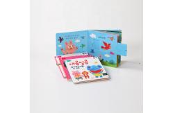 China 3D Color  Hardcover Book Printing Children Cardboard Story supplier