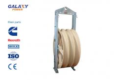 China Three Nylon Wheel Conductor Cable Stringing Blocks For Transmission Line supplier