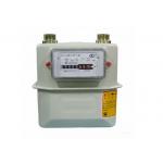 High Accuracy Smart Gas Meter , Easy Handle IC Card Prepaid House Gas Meter for sale