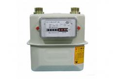 China High Accuracy Smart Gas Meter , Easy Handle IC Card Prepaid House Gas Meter supplier