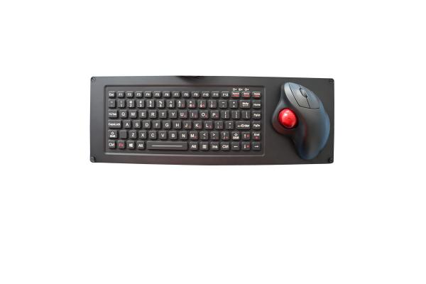 Silicone USB EMC Keyboard Waterproof Integrated With A Conventional Mouse