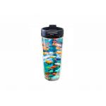 PET Plastic 3D Lenticular Cups with Offset Printing For Promotion