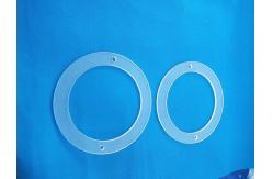 China Machining Quartz Tube Flange Milling Sight Glasses Circular Shape Professional supplier