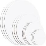 Matte Finish Round Painting Canvas Panel , Drawing Canvas Board For Oil Painting for sale