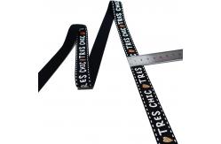 China Custom Design Printed Nylon Elastic Webbing For Garment supplier