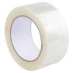 Low Noise BOPP Packaging Tape Sliver Good Adhesive With Company Logo SGS ISO