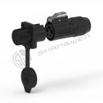 IP67 PBT Material 3pin  Male Female power Waterproof Connector for sale