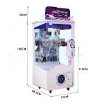 Coin Operated Clip Claw Coin Prize Machine Game Gift Vending OEM for sale