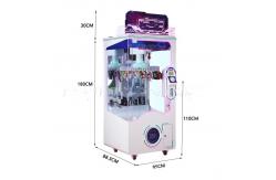 China Coin Operated Clip Claw Coin Prize Machine Game Gift Vending OEM supplier