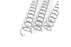 China 1- 3/4'' Library Book Binding Coil , NanBo Metal Spiral Binding Coils supplier