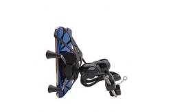 China X Claw 12V-24V Motorcycle Phone Holder With Charger ODM Service supplier