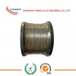 19 Strands Nicr Alloy / Nicr 8020 Heat Resistant Wire For Pink Ceramic Pad Heater Assemblies for sale
