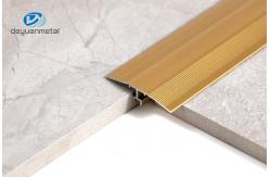 China 3m Aluminum Floor Transition Strips Multiapplication With Arch Joint Bar supplier