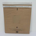 Elegant Custom Biodegradable Mailers 15x20cm Embossed Recycled Kraft Mailers