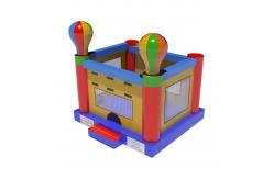 China Commercial Inflatable Bounce House With Hot Air Ballon Patterns supplier
