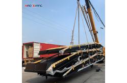 China Customized Portable Loading Docks Hydraulic Dock Ramp For Forklift supplier