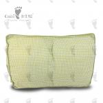 Presents Cuddly Thick Stuffed Cushion Green Stripe Pillow 29 X 43cm