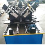 CNC Metal Stud And Track Roll Forming Machine C U Channel Section Profile 0.55-0.8mm Thickness for sale