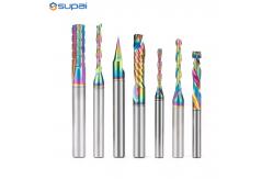 China Custom End Mills With Carbide Material And DLC PCD NANO BALZERS Coating supplier