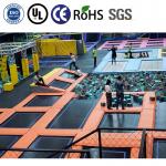Custom Jungle Theme Trampoline Park with Protective Net for Indoor Entertainment
