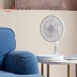 Hebron Remote Control Rechargeable Stand Fan 3.7V 10000mAh Battery USB Foldable Fan for sale