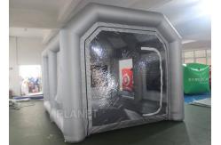 China Custom Small Portable Mobile Inflatable Spray Booth For Car Maintaining supplier