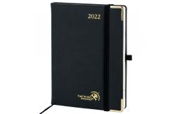 China OEM ODM Vertical Hourly Planner 2023 2024 PU Vegan Leather Cover supplier