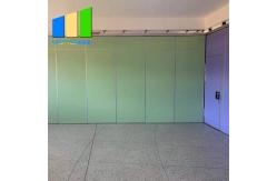 China Classroom Sliding Partition Walls Acoustic Room Divider Melamine Movable Partitions supplier