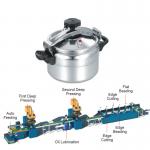 380V 50HZ Cookware Production Line , Automatic Aluminium Pot Making Machine for sale