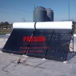 300L White Tank Solar Water Heater 200L Non Pressure Solar Geyser Vacuum Tube Solar Heating System for sale