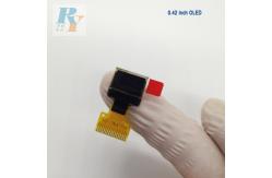 China 72X40 OLED Display Module 0.42 Inch Blue I2C Interface White With Spi supplier