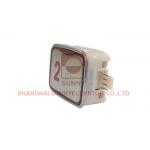 Easy Installation Square Elevator Stop Button / Push Button Switch 45x32x18mm