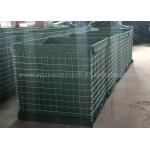 Hot Galvanized Weld Gabion 3 Cells Hesco Baskets for sale