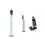 Touch Free 8 IPS Face Recognition Thermometer Output Power DC 9V 2A for sale