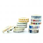 English Letter 10mm Washi Tape Sets For Decoration for sale